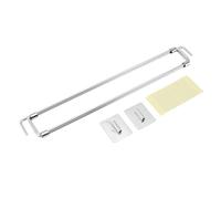 petjoyful RV Secure Barra ajustable Estilo de tensión 12.44-22.64 pulgadas Varilla de acero inoxidable Estabilizador de bebidas y alimentos para refrigerador RV Evite derrames