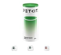 PETKIT Bolsa de Arena para Gatos, Bolsa de Arena de Repuesto para PURA MAX 2 y PUROBOT MAX PRO 2, Resistente a Arañazos, Duradera, 1 Rollo (18 Piezas)