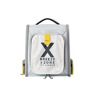 Petkit breezy xzone - transportín para mascotas, color gris