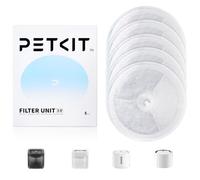 PETKIT Elemento de Filtro 3.0, 5 Piezas para Bebederos 2.0 & 3.0 & CYBERTAIL Fuente,Filtración Más Fuerte