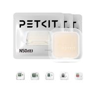 PETKIT Eliminador de Olores para Arenero Gatos Autolimpiable Pura MAX 2 y PUROBOT MAX PRO 2, Control de Olores de Inodoro para Gatos (Paquete de 3)