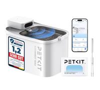 PETKIT EVERSWEET MAX Fuente para Gatos Sin Cable, con Sensor de Movimiento, Control de App, con 5000mAh Batería Recargable, 3L Bebedero Gatos Automático, Bandeja de Acero Inoxidable