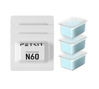 PETKIT N60 Eliminador de Olores para Arenero Gatos Autolimpiable PUROBOT Ultra y PUROBOT MAX Pro, Eliminación Eficaz de Olores, Duradero, Fórmula Natural (Paquete de 3)