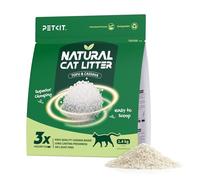 PETKIT Nueva Arena de Tofu para Gatos, 2.4kg, Arena Aglomerante para Gatos, Tapioca, 100% Natural, Superabsorbente, Control de Olores, Sin Polvo, Enjuagable, 2.4kg, 1 Bolsa
