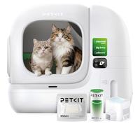 PETKIT PUROBOT MAX 3 Arenero Gatos Autolimpiable, Entrada Mayor, Eliminación Múltiple de Olores, Arenero Autolimpiable para Gatos, Anti-Fugas, xSecure/Control de APP/76L, para Varios Gatos