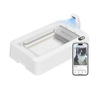 Bandeja sanitaria autolimpiable PETKIT Purobot Crystal Duo con cámara con IA