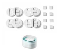 PETLIBRO Filtros de Repuesto para Fuente Capsule Dog Fountain PLWF008, Juego de filtros de 4 Meses para dispensadores de Agua para Perros, Paquete de 8 Unidades, Color Blanco