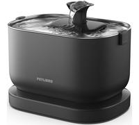 PETLIBRO Fuente para Gatos sin Cable con Sensor de Movimiento, Dockstream 2,5L Bebedero con Pilas 5000mAh, 23dB Ultra Silenciosa, Fácil de Limpiar, sin BPA, Dispensador Agua Gatos
