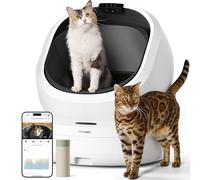 PETLIBRO Luma arenero autolimpiante con cámara de IA, arenero automático con Control de olores, reconocimiento de múltiples Gatos, Seguimiento por aplicación, sensores de Seguridad y diseño Abierto