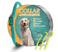 PETLUXE Collar Antiparasitario Perros, Quita Garrapatas, Collares Antiparasitarios para Perros, Desparasitante Perros, Antiparasitario Perros, Regalo Pinza Garrapatas, Pinzas Garrapatas Perros