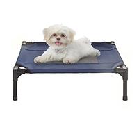 Petmaker Cama elevada para Perros - Cama portátil para Mascotas de 24.5 x 18.5 Pulgadas con Patas Antideslizantes - Cuna para Perros o Cachorros para Interiores y Exteriores para Mascotas de hasta 25