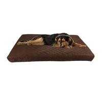 Petmaker Cama Impermeable de Espuma viscoelástica para Mascotas, Cama para Perro para Interiores y Exteriores con Parte Inferior Antideslizante Resistente al Agua y Funda extraíble Lavable, 44 x 35