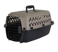 Petmate 21859 Puerta Vari Kennel Pequeño, 19", 48 cm, S | Apto para aerolíneas y hecha de plástico duradero, esta jaula para mascotas funciona muy bien para el hogar y los viajes