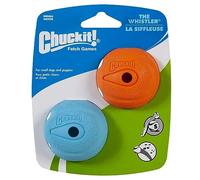 Petmate P205100 2 Pelotas con Silbador Chuckit, S, 5 cm