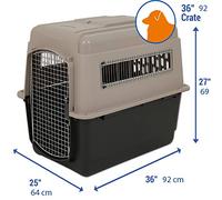 Petmate Transportadores Y Productos De Viaje Ultra Vari Kennel Fashion Xl