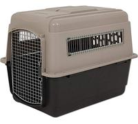 Petmate Ultra Vari - Jaula para Perros medianos a Grandes (Duradera y Resistente, Fabricada con Materiales reciclados, 40 Pulgadas de Largo) de 70 a 90 Libras, Fabricada en Estados Unidos