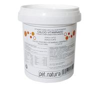 PETNATURA Calcio Vitaminado para Perros, Cachorros, Gatos y Gatitos, Suplemento Alimenticio en Polvo, Envase 1000 gr