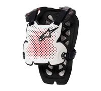 Alpinestars A-1, protector de pecho Nivel 1 XXL male Blanco/Negro/Rojo