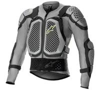 peto alpinestars bionic action v2 - gris / negro M