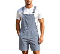 Peto corto para hombre, Oktoberfest, ropa para hombre, mono estampado, A2-azul marino., XS