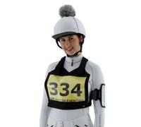 Peto de competición de neopreno con dorsal ajustable Premier Equine TU