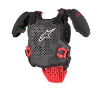 Alpinestars A-5 S, chaleco protector Nivel-2 juvenil S/M male Negro/Rojo/Blanco