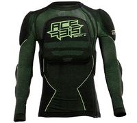 peto infantil acerbis x-fit future level 2 - negro / fluor S / M