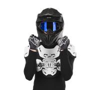 Leatt 5.5 Pro, niños de chaleco protector 70 kg - 85 kg male Blanco