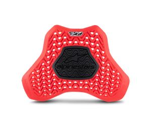 Peto Protector Alpinestars Nucleon Plasma Racing Rojo-Negro M Negro