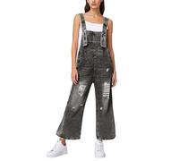 Peto Vaquero Mujer Mono Vaquero Para Mujer Mono Tejano Conjunto Chaleco Y Pantalon Rosa De Trabajo Gris Monos Vestir Fiesta Pueblo Invierno Denim Naranja Primavera Vaqueros Petos 2Xl Negro Chaquetas