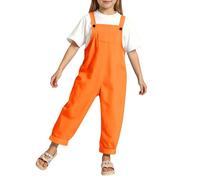 Peto vaquero niña largo color candy para primavera verano de 3 a 14 años mono de tirantes escolar peto vaquero peto vaquero niña