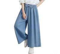 Peto Vaquero niña,versátil de Verano para niños y Mujeres, Pantalones con Corte de Hielo. Mallas 8 Años (Dark Blue, 10-11 Years).