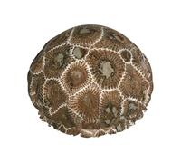 Petoskey - Gorros de ducha de piedra para mujeres y hombres, reutilizables, impermeables, antideslizantes, de secado rápido, gorra grande, pelo largo y corto