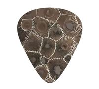 Petoskey Stone - Juego de 12 púas para guitarra acústica, guitarra eléctrica, ukelele