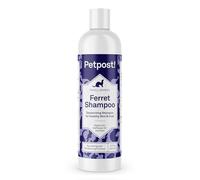 Petpost | Champú para Hurones - Champú Desodorante naturalmente Efectivo para Hurones y Animales pequeños - Fórmula para Piel y Pelaje saludables
