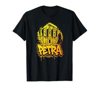 Petra Graffiti Landmark Obra de Arte Camiseta