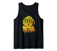 Petra Graffiti Landmark Obra de Arte Camiseta sin Mangas