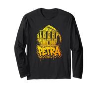 Petra Graffiti Landmark Obra de Arte Manga Larga