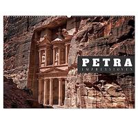 Petra Impressionen (Wandkalender 2026 DIN A2 quer), CALVENDO Monatskalender: Die Stadt Petra in all ihrer Pracht.