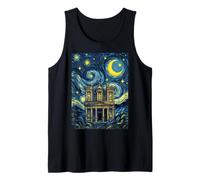 Petra Jordan Noche Estrellada Historia del Arte Presente Camiseta sin Mangas