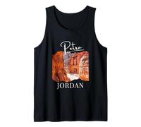 Petra Jordan Souvenir Turístico Sitio arqueológico Ver Camiseta sin Mangas