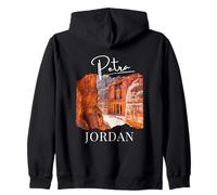 Petra Jordan Souvenir Turístico Sitio arqueológico Ver Sudadera con Capucha
