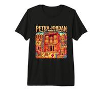 Petra Jordan Travel Souvenir City - Regalo turístico Camiseta Premium