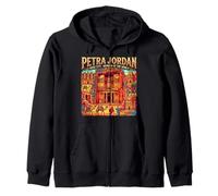 Petra Jordan Travel Souvenir City - Regalo turístico Sudadera con Capucha