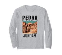 Petra Jordanian Souvenir Mujeres Hombres Siete Maravillas del Mundo Manga Larga