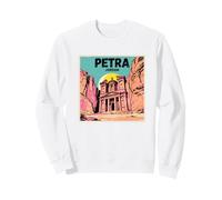Petra Jordanian Souvenir Mujeres Hombres Siete Maravillas del Mundo Sudadera