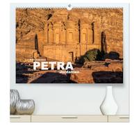 Petra - Jordanien (hochwertiger Premium Wandkalender 2026 DIN A2 quer), Kunstdruck in Hochglanz: Die spektakuläre Felsenstadt Petra in Jordanien.