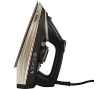 Petra PF0820VDEEU7 Plancha Vapor de Suela Cerámica, Control de Temperatura Variable, Depósito 300 ml, Fácil de Llenar, Antical y Anti Goteo, Chorro de Vapor de 200 g/min, Rociador, Potencia De 3100 W