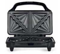 Petra PT2017TVDE Sandwichera XL de relleno profundo - sin BPA, placas dobles antiadherentes fáciles de limpiar, asa fría al tacto, 900 W, control automático de temperatura, sándwiches más gruesos