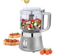Petra PT5114VDEEU7 Procesador De Alimentos Compacto, Robot De Cocina Duradero, Fácil De Limpiar 500 ml, Picador, 2 Velocidades, Hojillas De Acero Inoxidable, Sin BPA, Desmontar Con Facilidad, 400 W